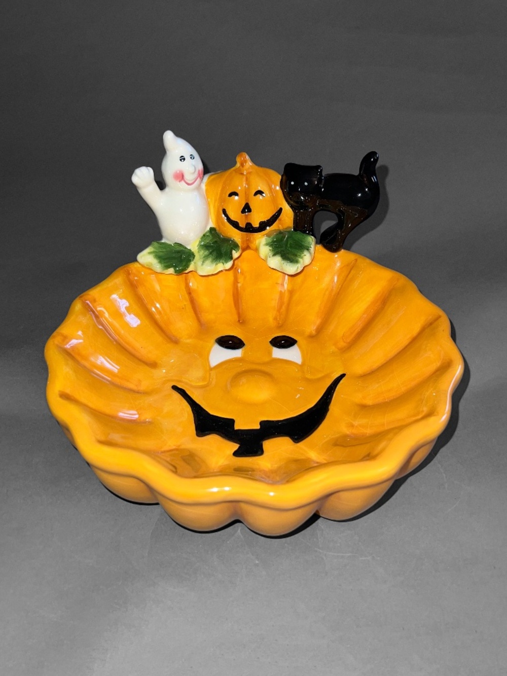 Jack-O-Lantern Candy Dish